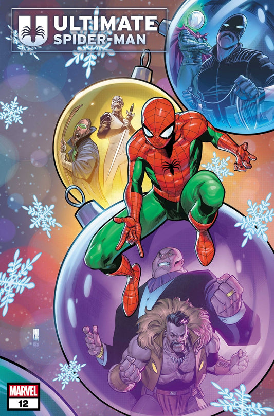 Ultimate Spider - Man 12 Paco Medina Winter Holiday Variant - Cadets Toys & Comics