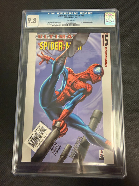 Ultimate Spider-Man #15 (Marvel Comics January 2002)- CGC 9.8