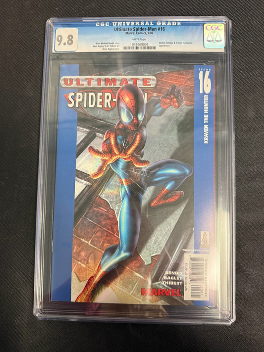 Ultimate Spider-Man #16 (Marvel Comics February 2002)- CGC 9.8