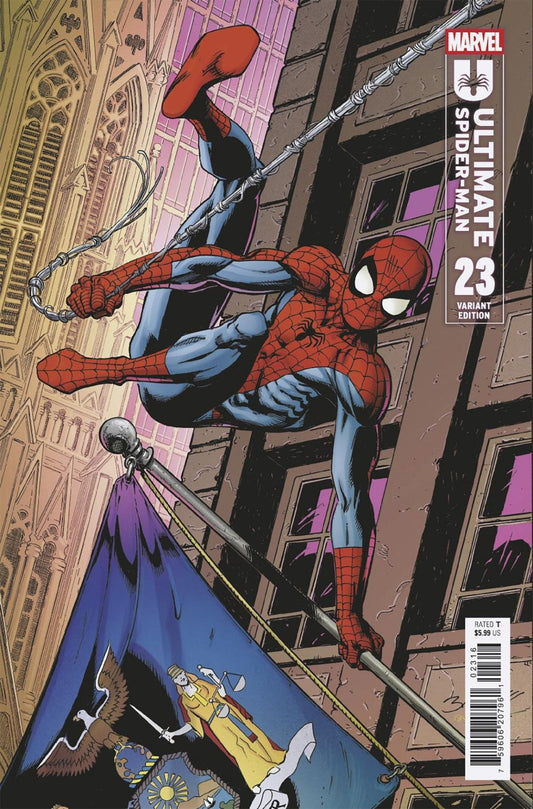 Ultimate Spider - Man 23 Mark Bagley Variant 1:25 Ratio - Cadets Toys & Comics