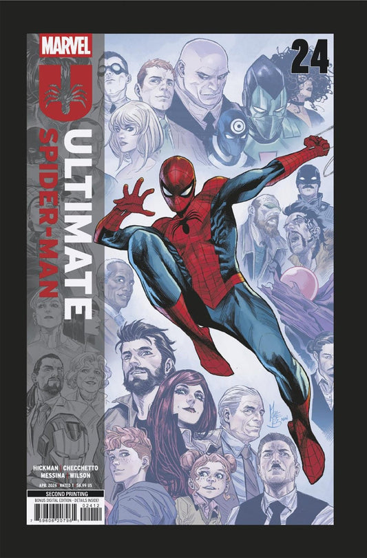 Ultimate Spider - Man 24 Marco Checchetto 2nd Printing Variant - Cadets Toys & Comics