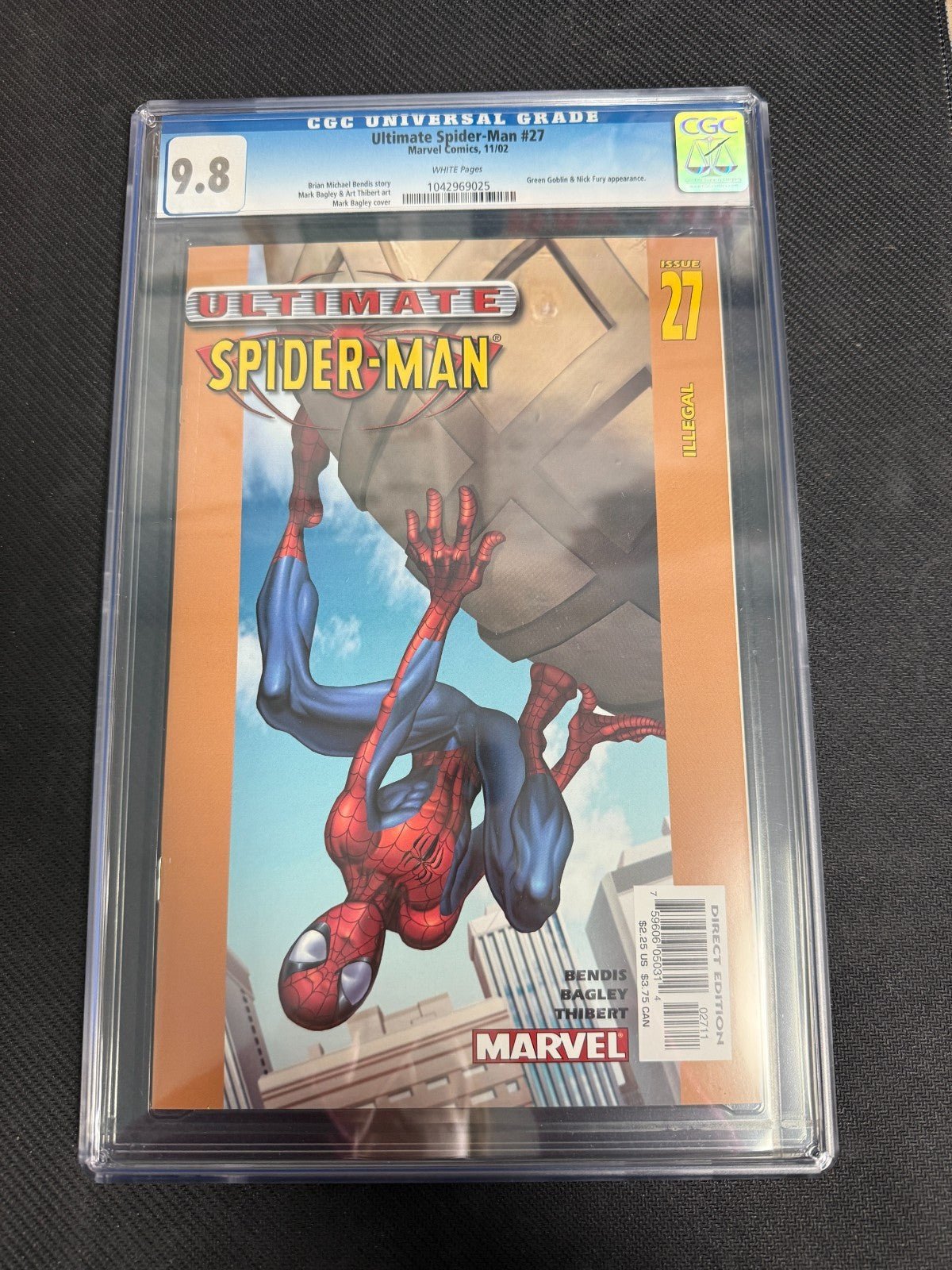 Ultimate Spider-Man #27 (Marvel Comics November 2002) CGC 9.8