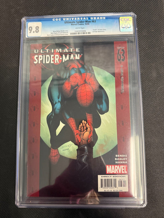 Ultimate Spider-Man #63 (Marvel Comics October 2004)- CGC 9.8