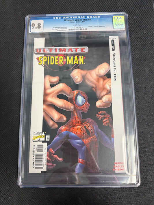 Ultimate Spider-Man #9 (Marvel Comics July 2001)- CGC 9.8