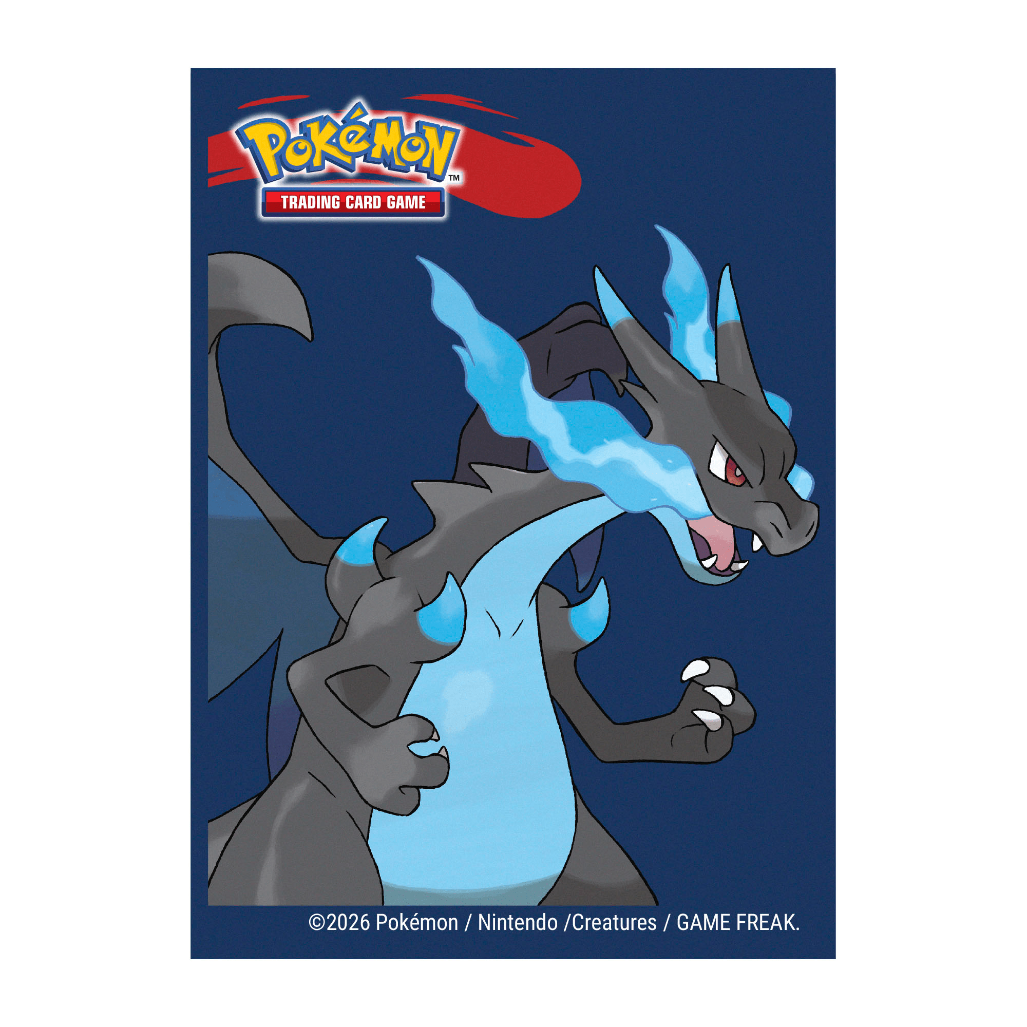 Ultra Pro Deck Protectors Pokemon Mega Charizard X 65-Count - Cadets Toys & Comics