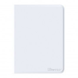 Ultra Pro Zippered Pro Binder 9Pkt Vivid White - Cadets Toys & Comics