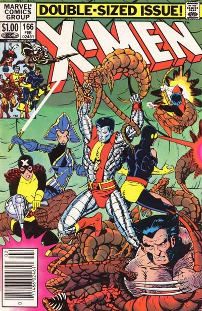 Uncanny X-Men, Vol. 1 #166B (Newsstand Edition) — Live Free Or Die!