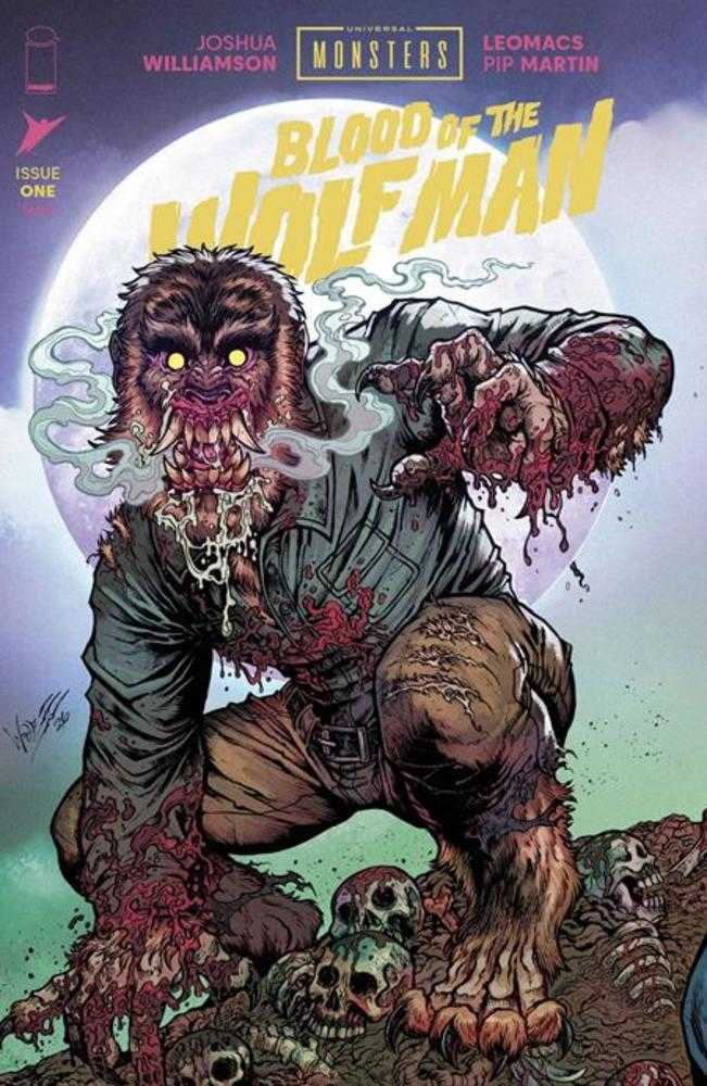 Universal Monsters Blood Of The Wolf Man 1 (Of 4) Cover C 1 in 10 Maria Wolf & Mike Spicer Connecting Variant - Cadets Toys & Comics