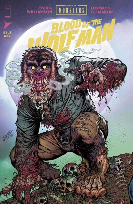Universal Monsters Blood Of The Wolf Man 1 (Of 4) Cover C 1 in 10 Maria Wolf & Mike Spicer Connecting Variant - Cadets Toys & Comics