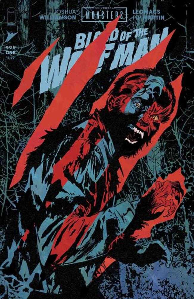 Universal Monsters Blood Of The Wolf Man 1 (Of 4) Cover I Michael Walsh Die Cut Foil Reveal Variant - Cadets Toys & Comics
