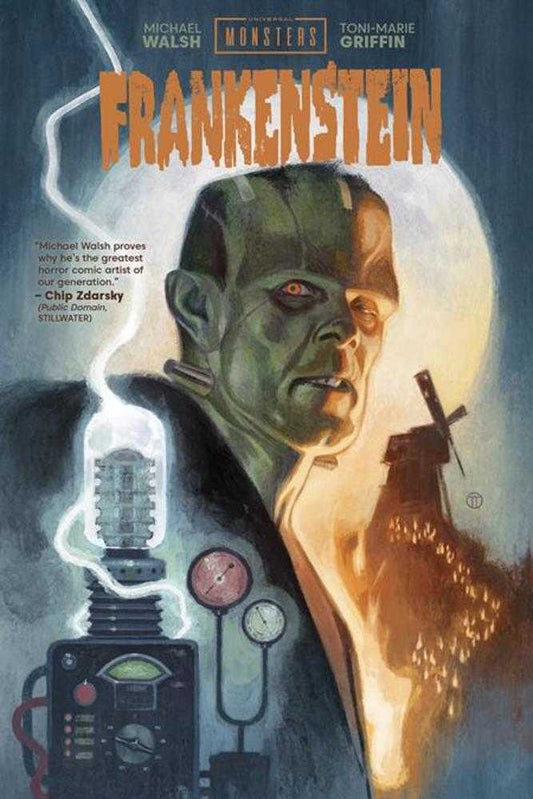 Universal Monsters Frankenstein Hardcover Direct Market Exclusive Julian Totino Tedesco Cover - Cadets Toys & Comics