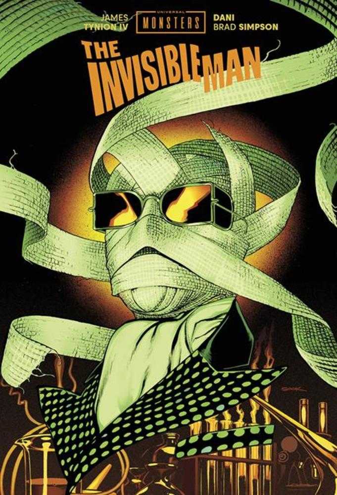 Universal Monsters The Invisible Man Hardcover Direct Market Exclusive Ryan Sook Variant - Cadets Toys & Comics