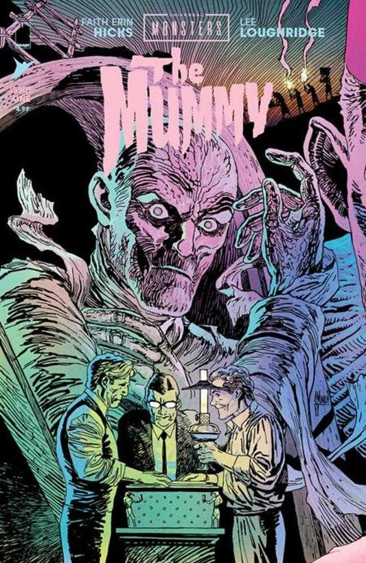Universal Monsters The Mummy 1 (Of 4) Cover C 1 in 10 Guillem March Connecting Variant - Cadets Toys & Comics