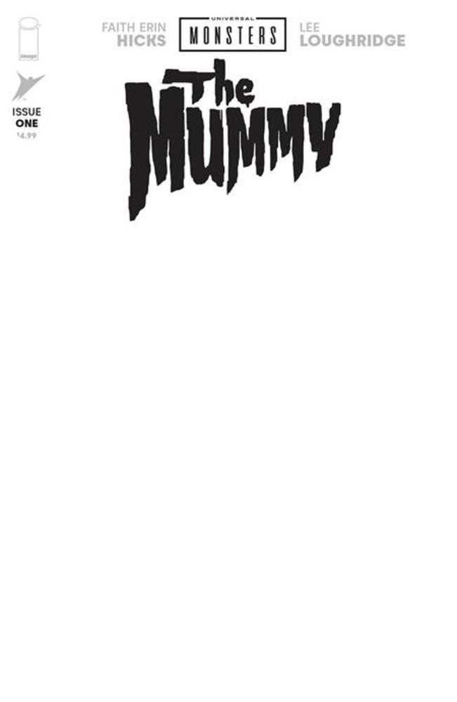 Universal Monsters The Mummy 1 (Of 4) Cover H Blank Sketch Variant - Cadets Toys & Comics