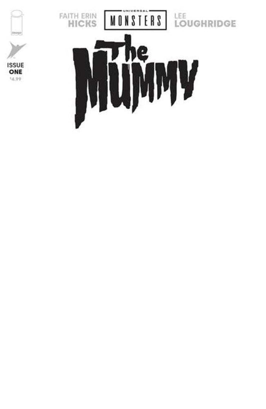 Universal Monsters The Mummy 1 (Of 4) Cover H Blank Sketch Variant - Cadets Toys & Comics