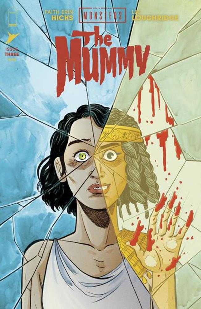 Monstruos Universales La Momia #3 (de 4) Portada A Fe Erin Hicks