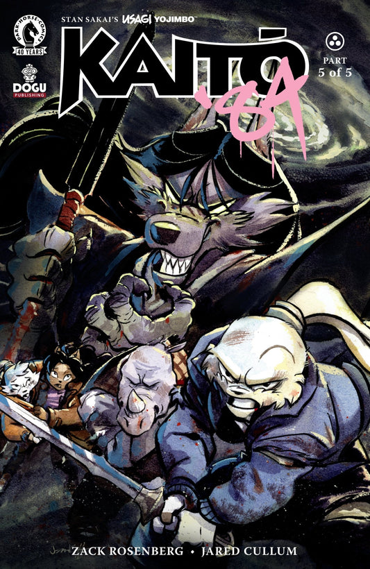 Usagi Yojimbo: Kaito '84 5 (Cover A) (Jared Cullum) - Cadets Toys & Comics