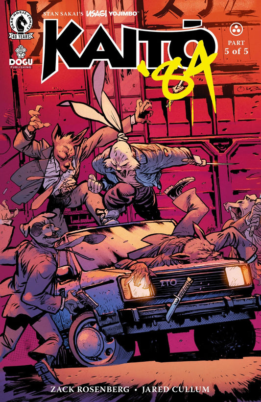 Usagi Yojimbo: Kaito '84 5 (Cover C) (Daniel Warren Johnson) - Cadets Toys & Comics