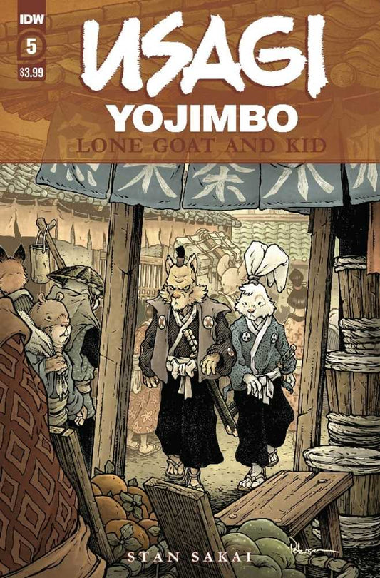Usagi Yojimbo Lone Goat & Kid 6 (Of 6) - Cadets Toys & Comics