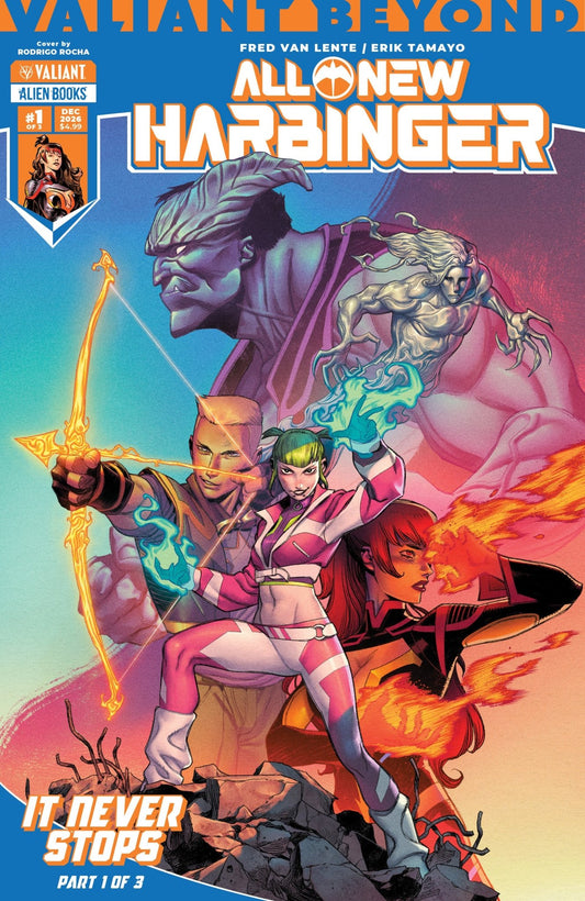 Valiant Beyond: All New Harbinger 4 It Never Stops 1 Cover A (Rocha) - Cadets Toys & Comics
