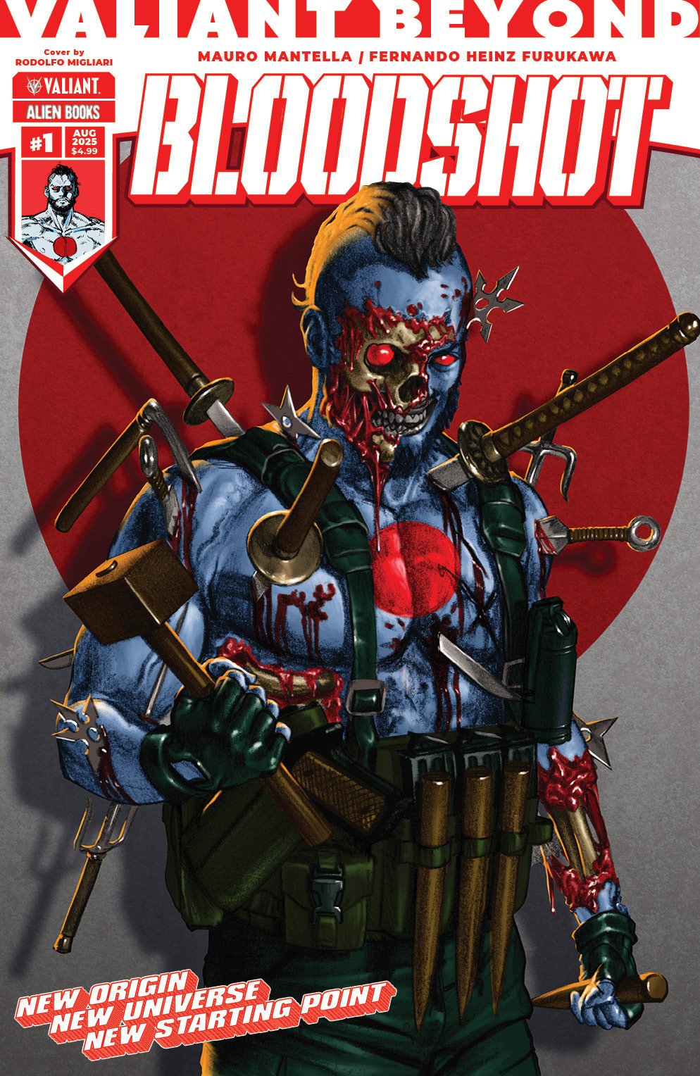 Valiant Beyond: Bloodshot #1 Portada A (Migliari)