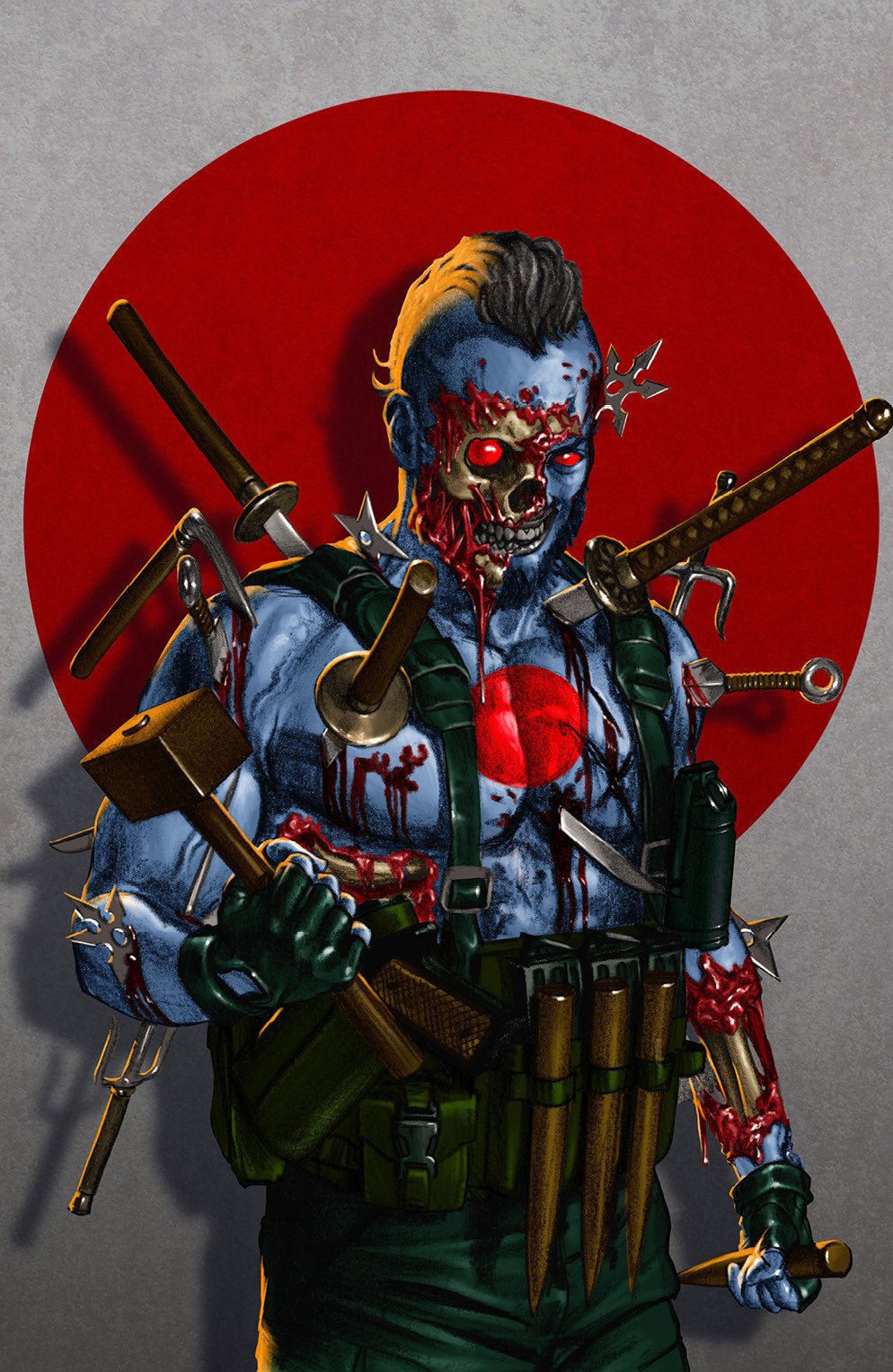 Valiant Beyond: Bloodshot #1 Variante E (Arte completo de Migliari)