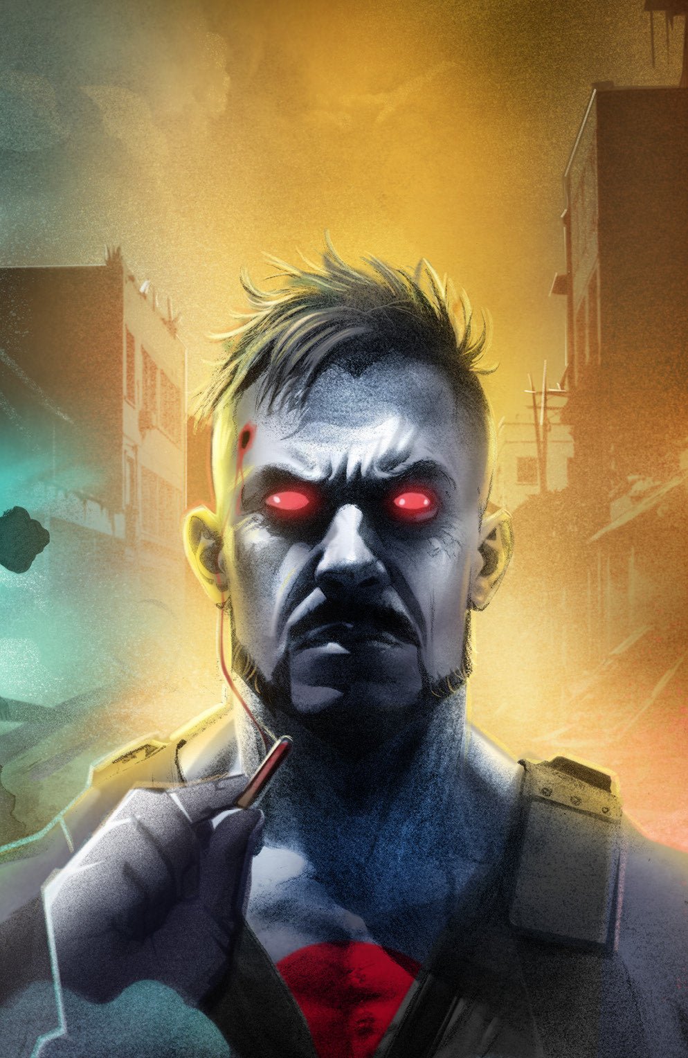 Valiant Beyond: Bloodshot #1 Variante G (Arte completo de Calero Connecting)