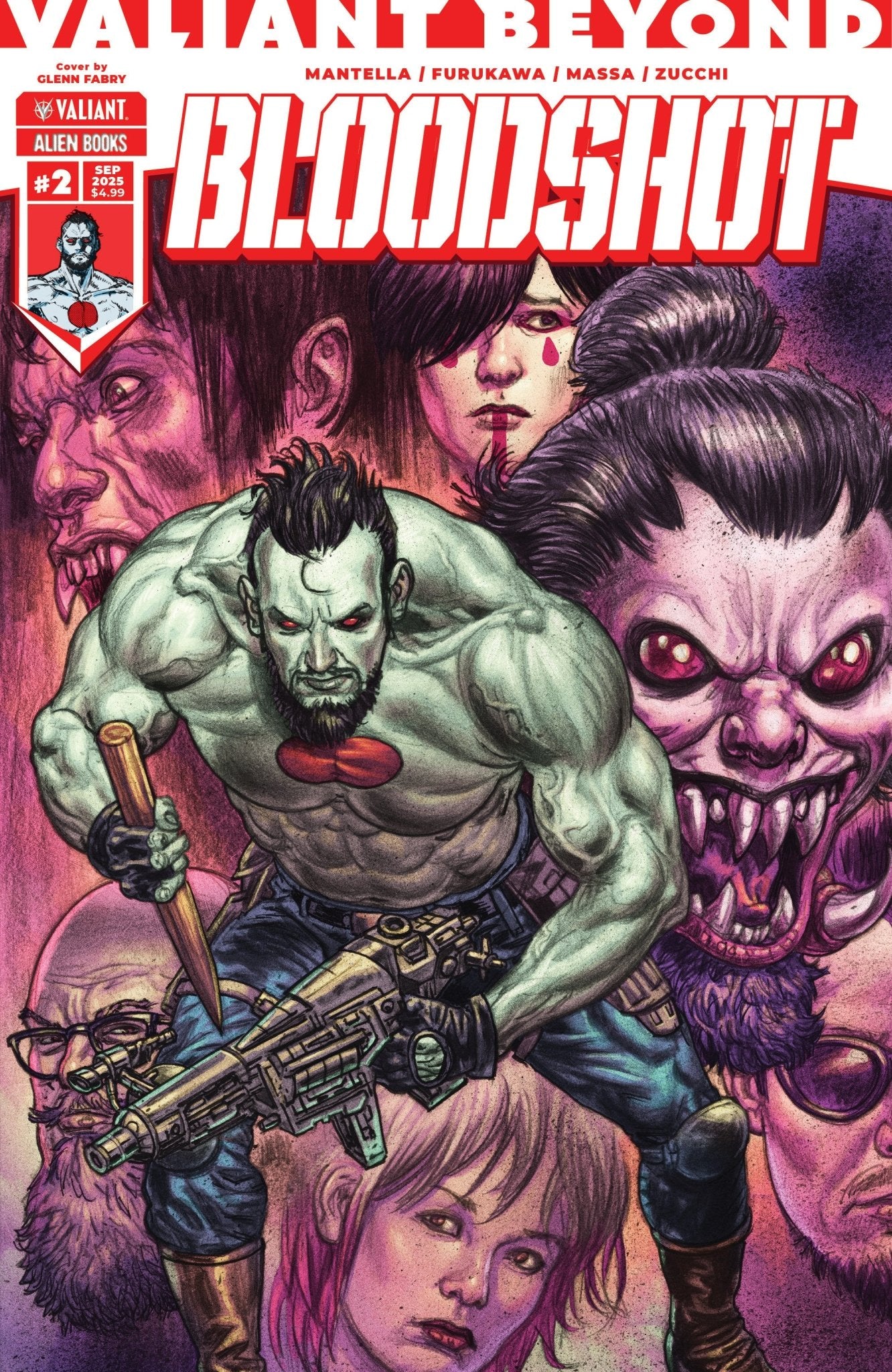 Valiant Beyond: Bloodshot #2 Portada A (Fabry)