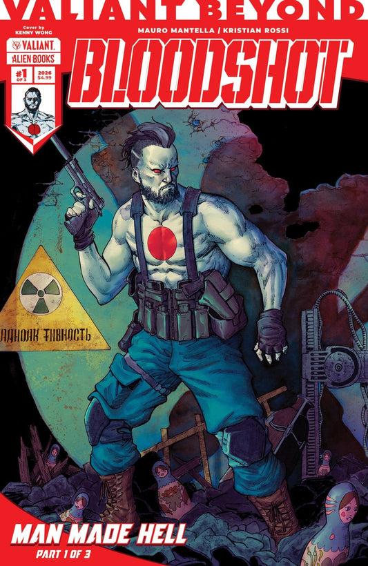 Valiant Beyond: Bloodshot 4 Man Made Hell 1 Cover A (Wong) - Cadets Toys & Comics