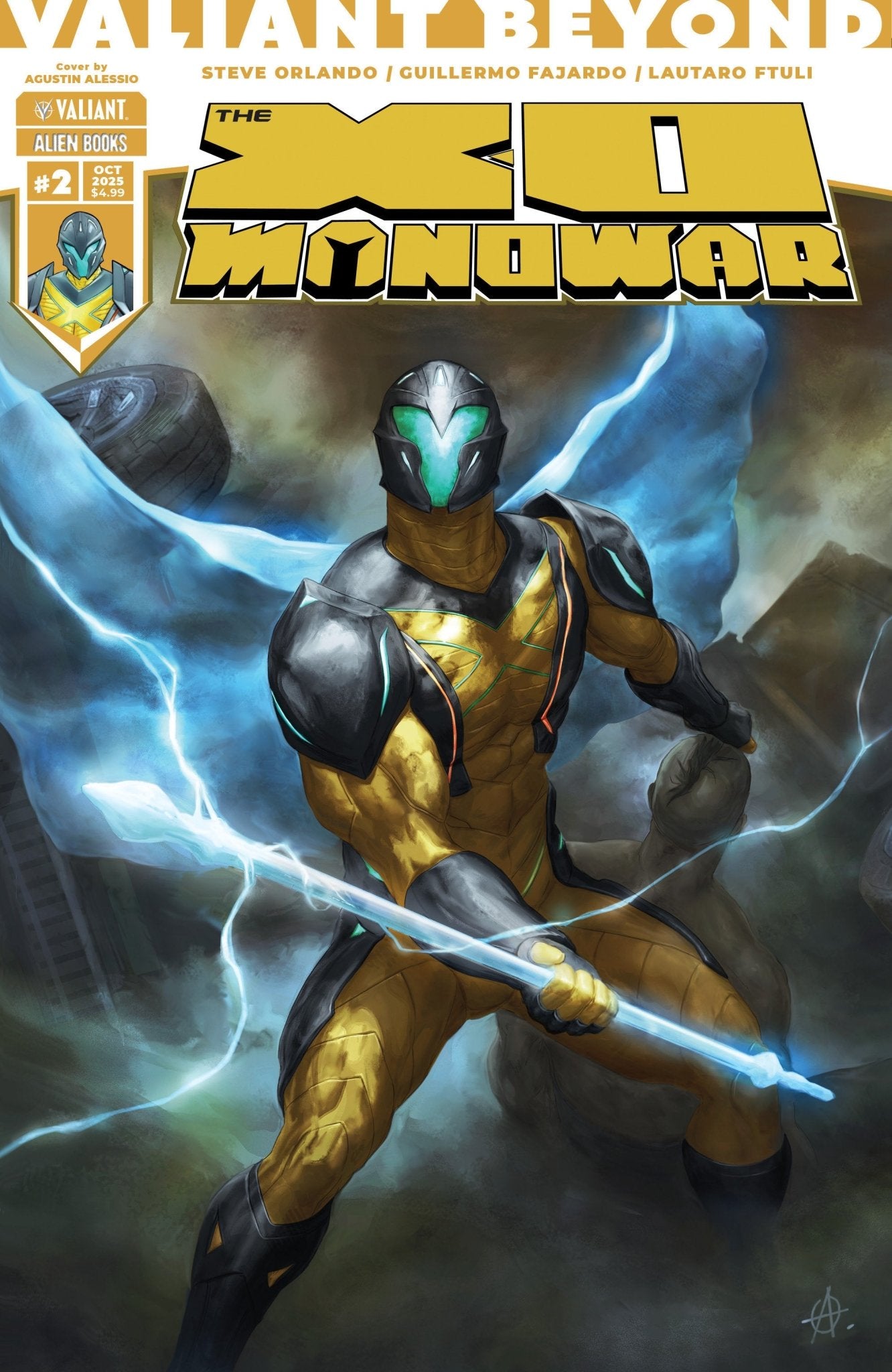 Valiant Beyond: The XO Manowar #2 Portada A (Alessio)