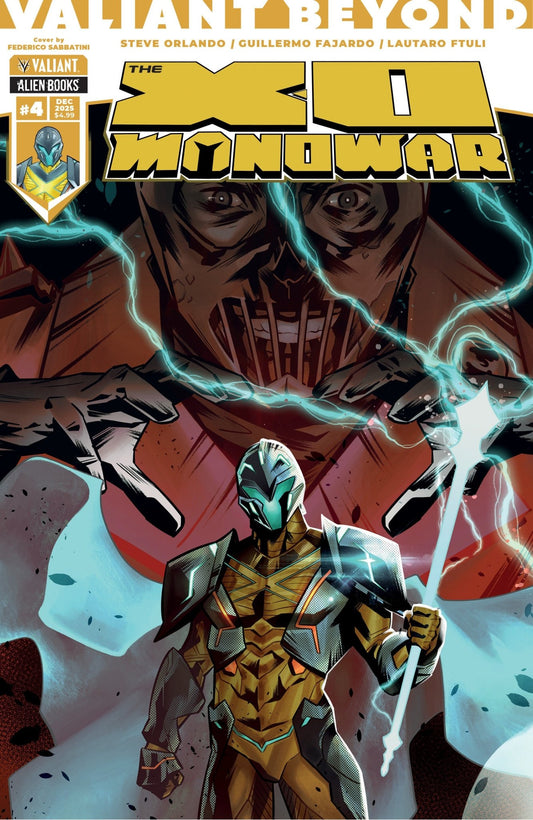 Valiant Beyond: The X O Manowar 4 Cover A (Sabbatini) - Cadets Toys & Comics