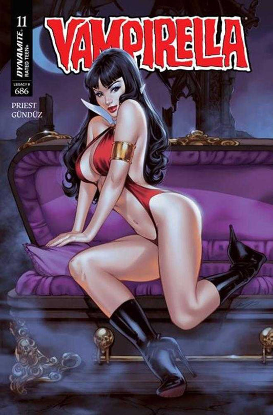Vampirella 11 Cover D Elias Chatzoudis Variant - Cadets Toys & Comics