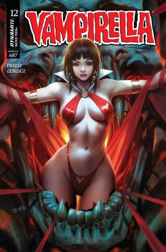 Vampirella 12 Cover B Derrick Chew Variant - Cadets Toys & Comics