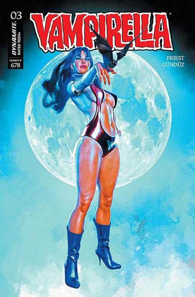 Vampirella (2025) #3 Portada V Mark Spears Moon Original Foc Variante adicional