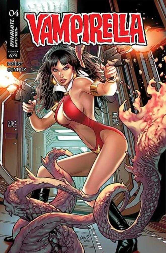 Vampirella (2025) #4 Portada B Variante de Greg Land