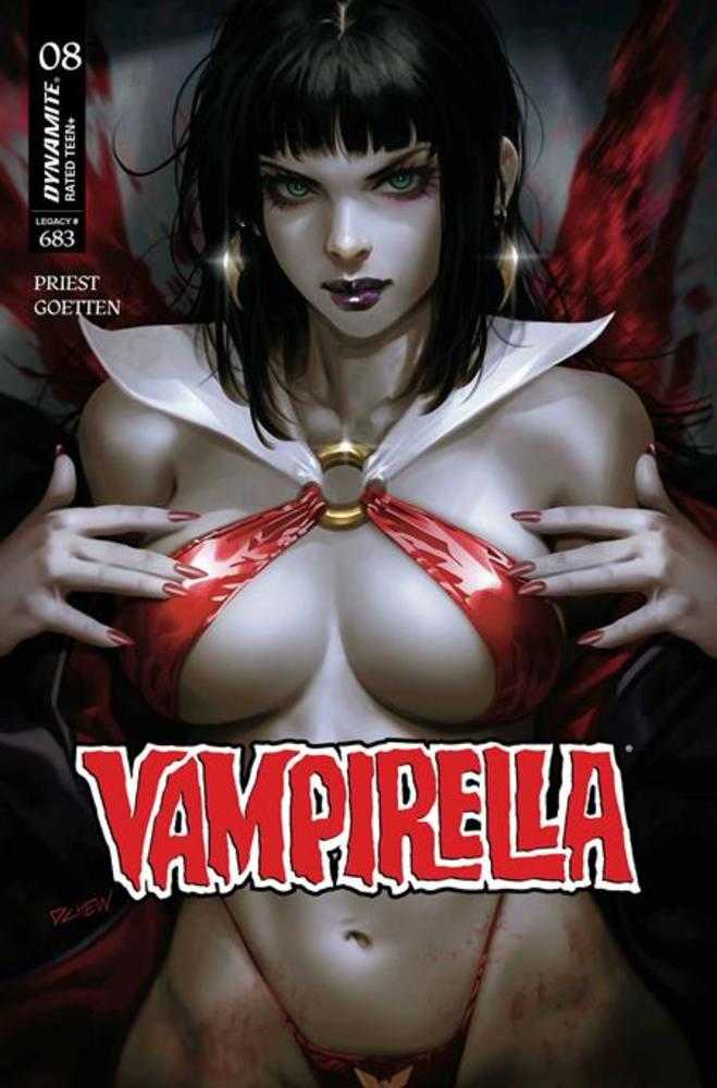 Vampirella 8 Cover B Derrick Chew Variant - Cadets Toys & Comics