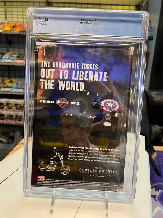 Vengeance 1A - CGC 9.8 - Cadets Toys & Comics