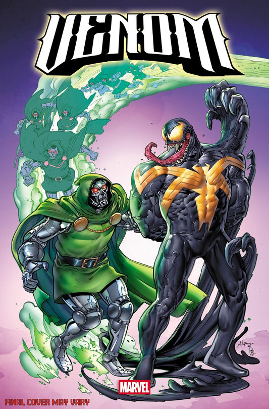 Venom 255 Andrei Bressan Doom Homage Variant [Ds] - Cadets Toys & Comics
