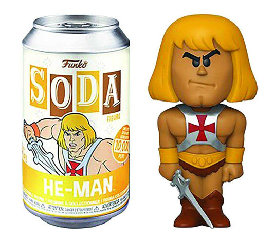 Vinyl Soda Masters of the Universe He - Man Vinyl Figure W/Chase - Cadets Toys & Comics