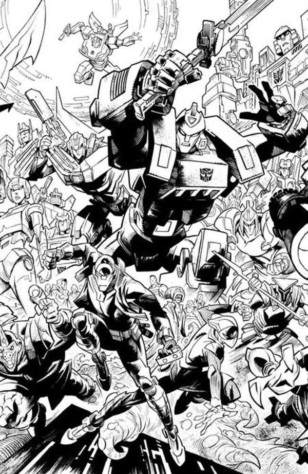 Void Rivals #20 Portada G Jason Howard Universo Energon Variante del Segundo Aniversario