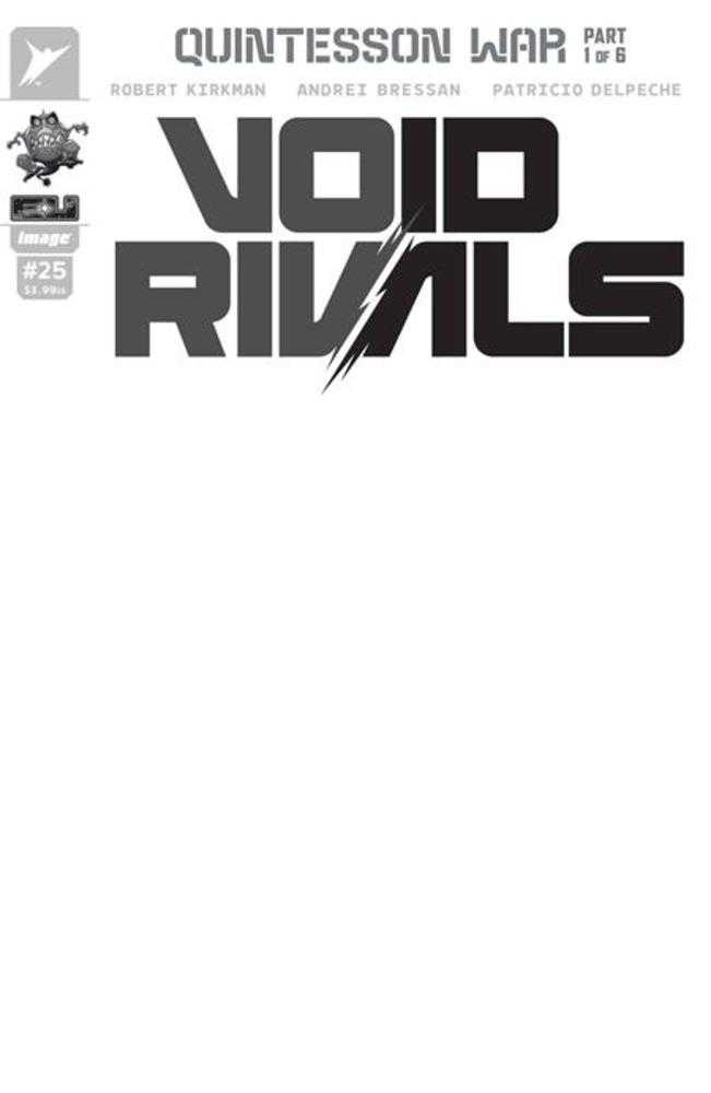 Void Rivals 25 Cover G Blank Sketch Variant - Cadets Toys & Comics