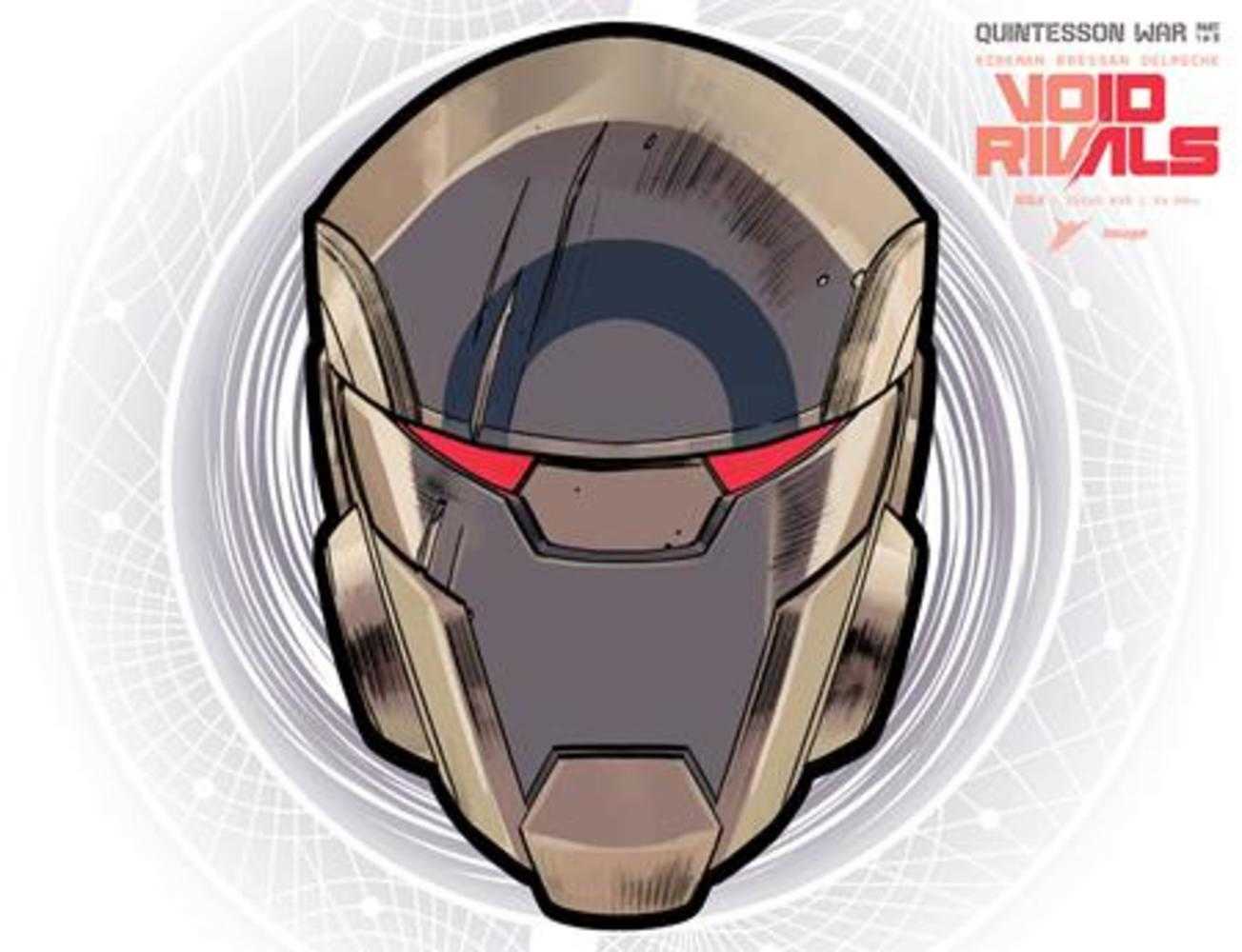 Void Rivals 25 Cover I Andrea Milana & Andres Juarez Die Cut Foil Darak Mask Variant - Cadets Toys & Comics