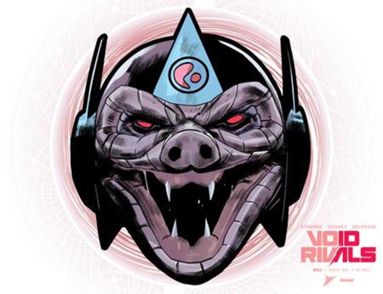 Void Rivals 31 Cover F Andrea Milana & Andres Juarez Die Cut Foil Mask Variant - Cadets Toys & Comics