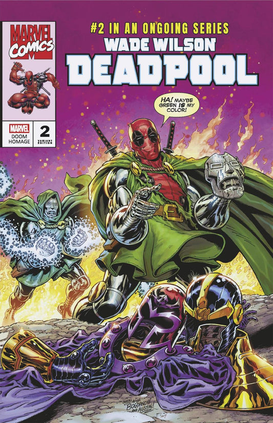 Wade Wilson: Deadpool 2 Ian Churchill Doom Homage Variant - Cadets Toys & Comics
