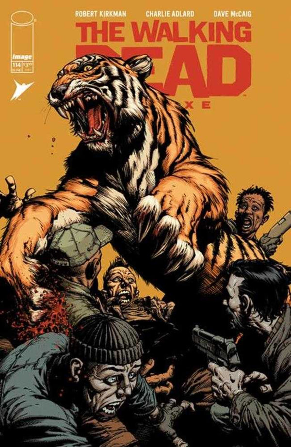 Walking Dead Deluxe #114 Portada A David Finch y Dave McCaig (Para adultos)
