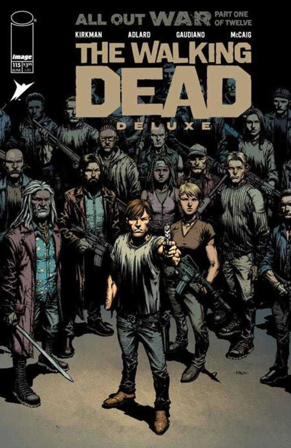 Walking Dead Deluxe #115 Portada A David Finch y Dave McCaig (Para adultos)