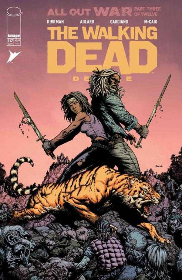 Walking Dead Deluxe #117 Portada A David Finch y Dave McCaig (Para adultos)