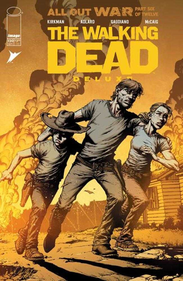 Walking Dead Deluxe #120 Portada A David Finch y Dave McCaig (Para adultos)