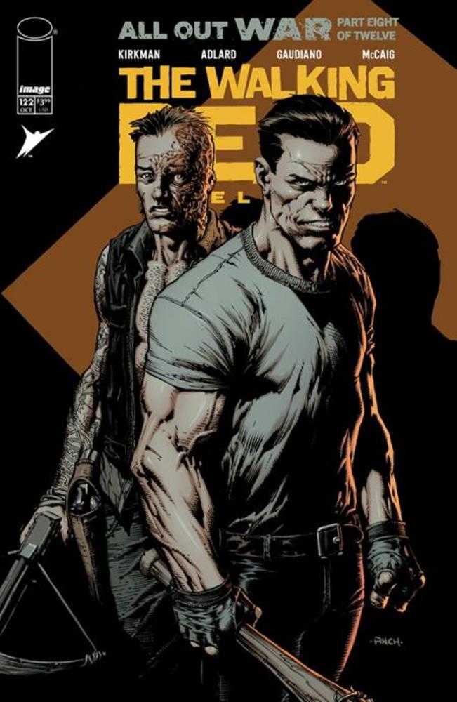Walking Dead Deluxe #122 Portada A David Finch y Dave McCaig (Para adultos)