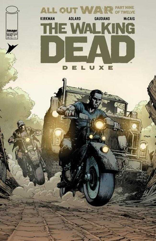 Walking Dead Deluxe #123 Portada A David Finch y Dave McCaig (Para adultos)